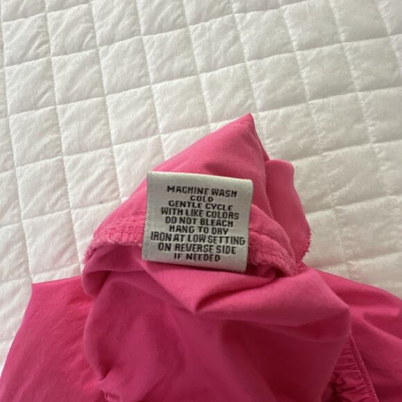 FADED ROSE ESSENTIALS Womens Pants Medium Hot Pink Parachute Casual Streetwear - Picture 9 of 16